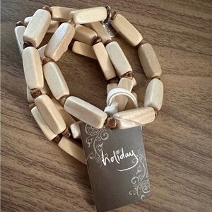 New, Australian brand Holiday bracelets. Colors: Natural